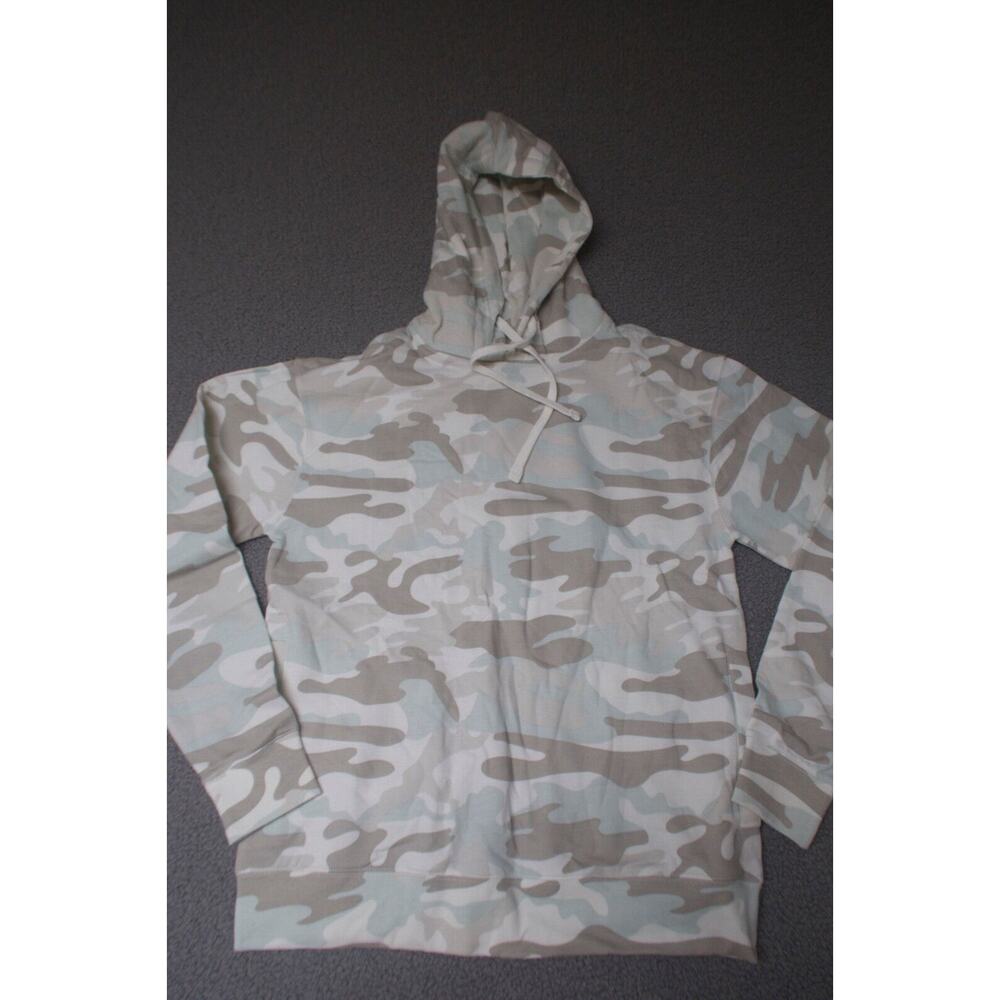 EMI RESORT Luxury‎ Women’s Hoodie Size M Camo like green neutral tones